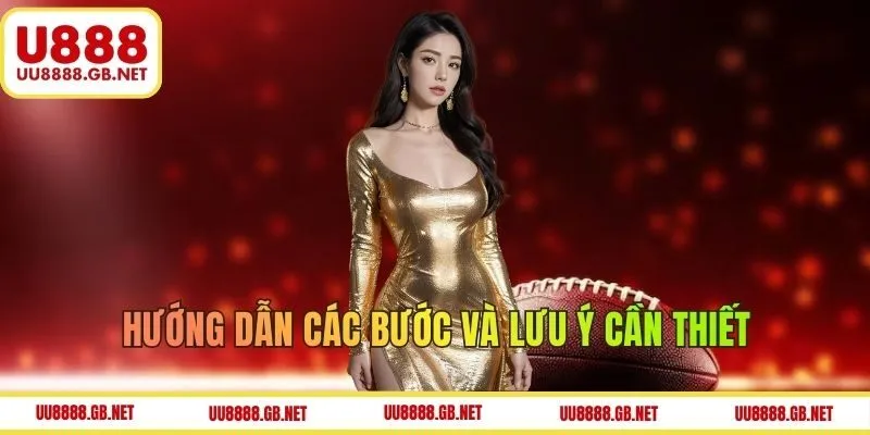 Hướng dẫn các bước đăng nhập U888