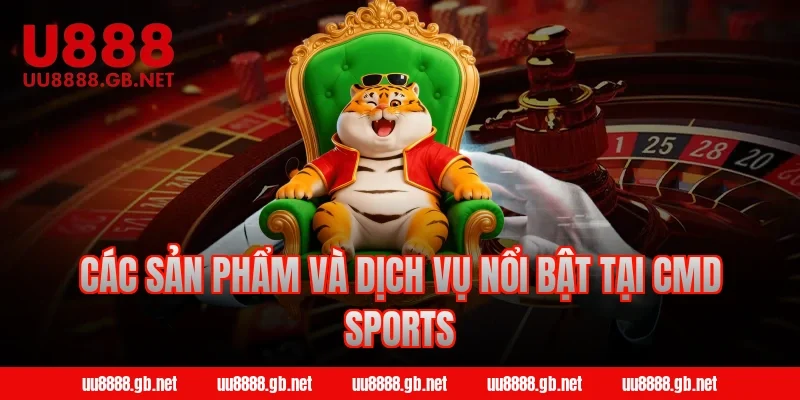 Các sản phẩm và dịch vụ nổi bật tại CMD Sports