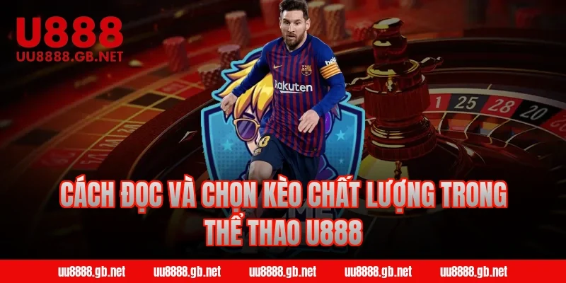Cách đọc và chọn kèo chất lượng trong thể thao U888