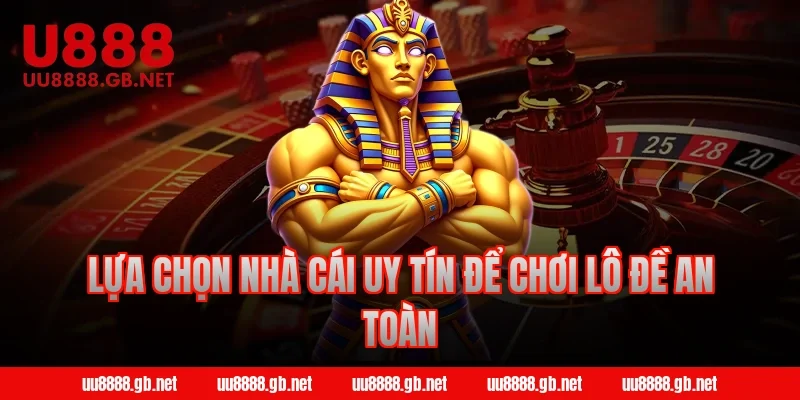 Lựa chọn nhà cái uy tín để chơi lô đề an toàn