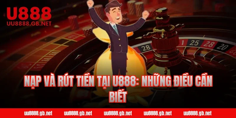 Nạp và rút tiền tại U888: Những điều cần biết